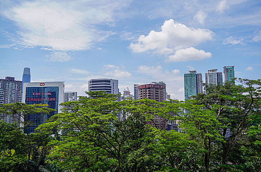 马来西亚吉隆坡城市风光