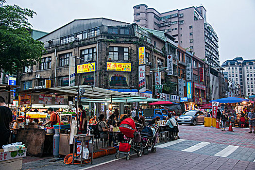 台湾台北市大同区宁夏夜市