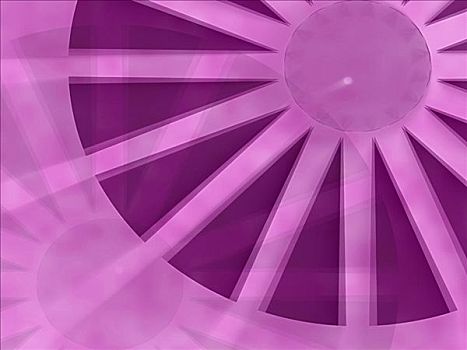 轮子,紫色背景