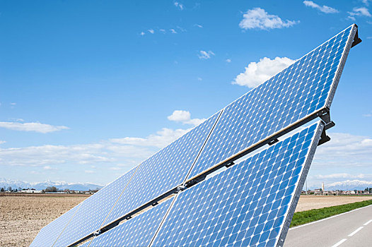 太阳能电池板,农产品,清洁能源