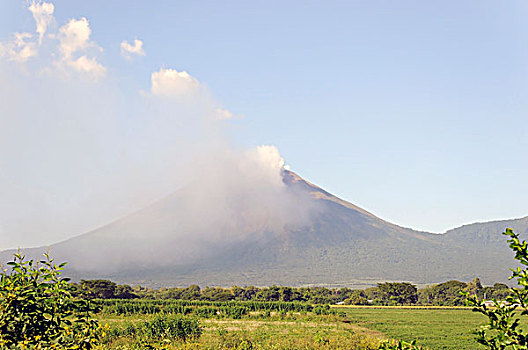 火山,尼加拉瓜,中美洲