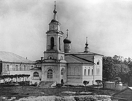 教堂,地点,莫斯科,俄罗斯,艺术家