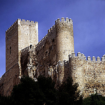 阿尔曼萨,城堡,阿拉伯,起点,建造,15世纪