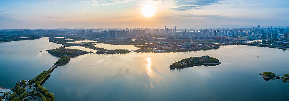 江西南昌象湖湿地公园风景