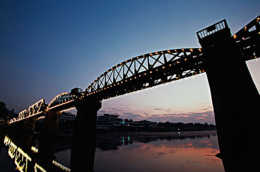 泰国,北碧府,省,河,桥,死亡,铁路桥,大幅,尺寸