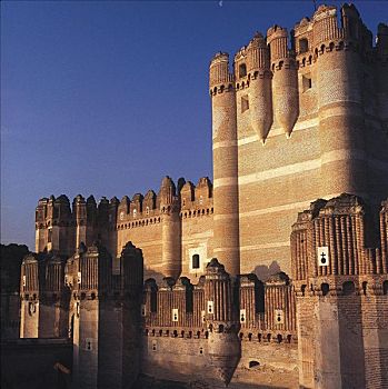 城堡,塞戈维亚,西班牙,欧洲