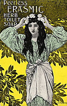 肥皂,19世纪,艺术家