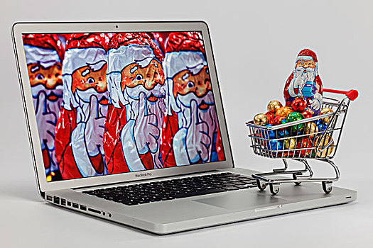 苹果,苹果笔记本,展示,图像,巧克力,购物车,网上购物
