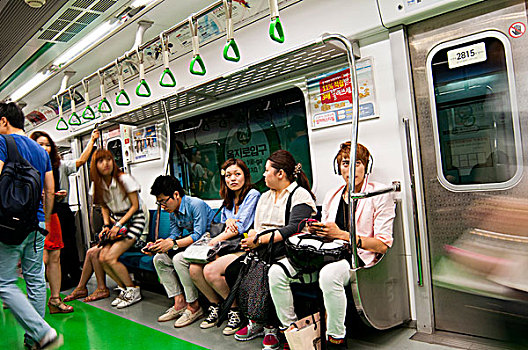 乘客,地铁,首尔