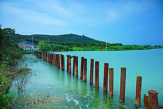 太湖,彩云,水,湖水