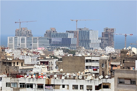 现代建筑,建筑,卡萨布兰卡,码头,摩洛哥