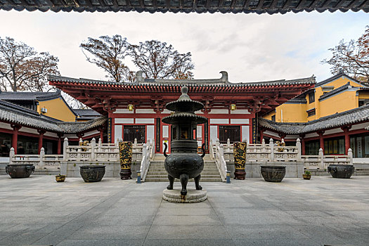 南京灵谷寺庙宇建筑