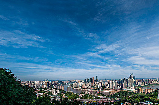 2034年重庆市城区风貌