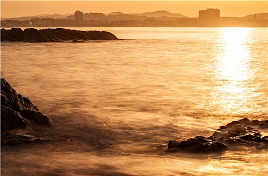 特写,西班牙,沿岸