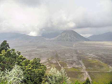 风景,婆罗摩火山,爪哇