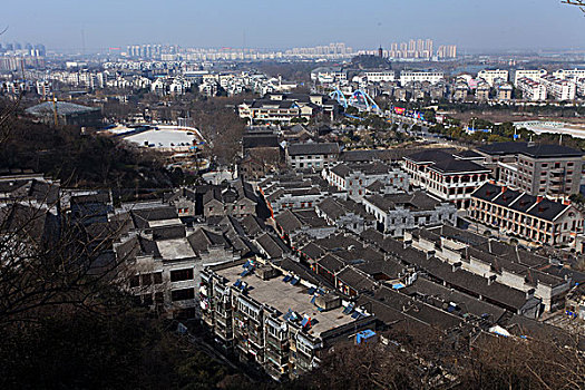 镇江,西津古渡,仿古建筑,遗址,历史,文化景区,旅游,房子,特色,云台阁