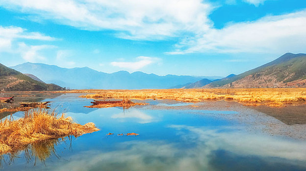 丽江泸沽湖风景区旅游照片