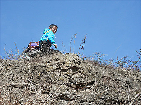 攀登,山峰,云贵高原,运动,锻炼,强身,健体