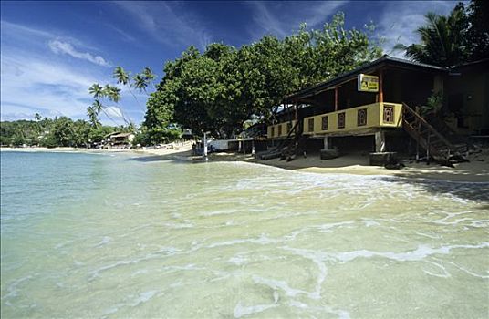 船,海滩,乌纳瓦图纳,斯里兰卡