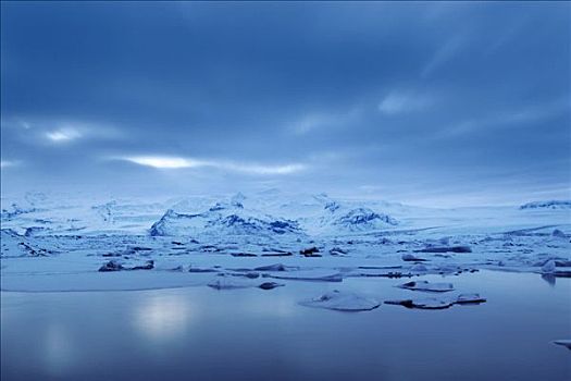 南方,冰河,冰岛