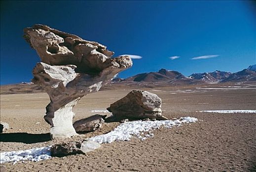 怪诞,岩石构造,山间高原,沙漠,玻利维亚,南美