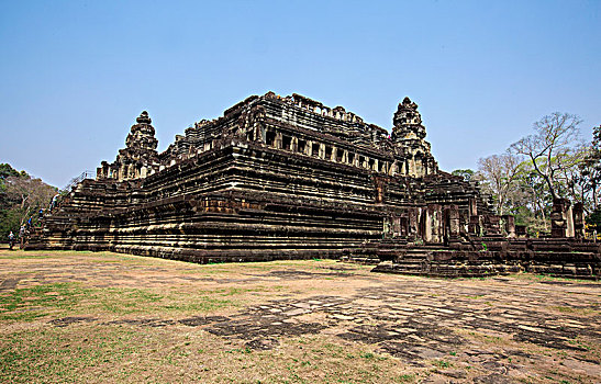 柬埔寨暹粒吴哥窟巴方寺