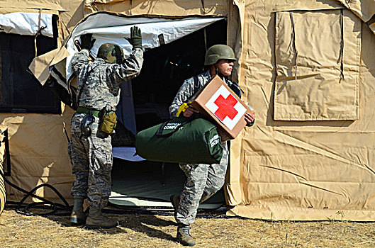 空军,军人,出口,医学设备,供给