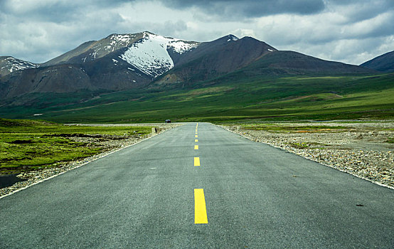 雪山草原公路