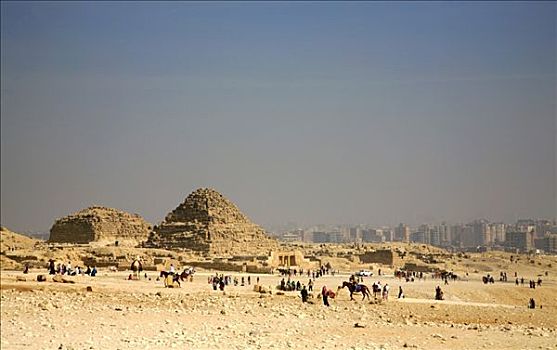 金字塔,开罗,背景,吉萨金字塔,埃及,北非,非洲