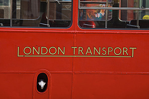 老,伦敦,运输,双层巴士,爱德华王子岛,加拿大