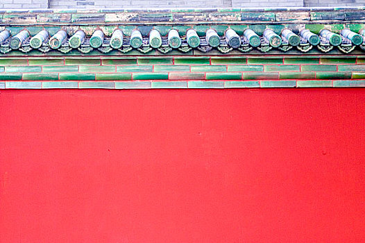 古建筑红墙