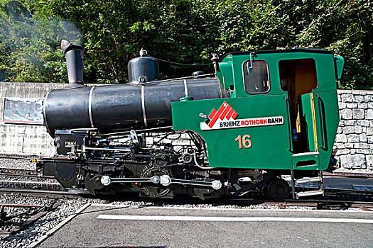 蒸汽,列车,架子,铁路,伯恩高地,瑞士,欧洲