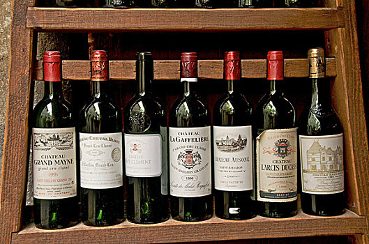 瓶子,葡萄酒,法国,欧洲