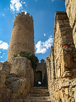 阿尔曼萨,城堡,卡斯蒂利亚,拉曼查,西班牙