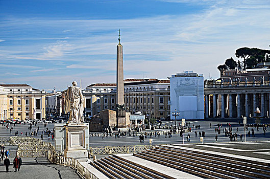 圣彼得广场,梵蒂冈城,罗马,意大利