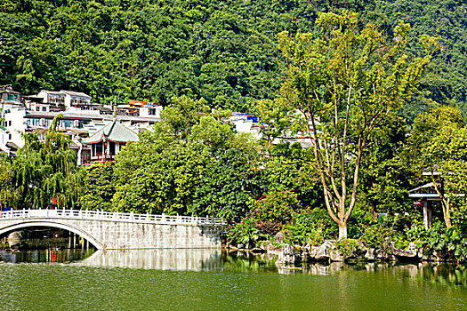 西部,街道,桂林,中国