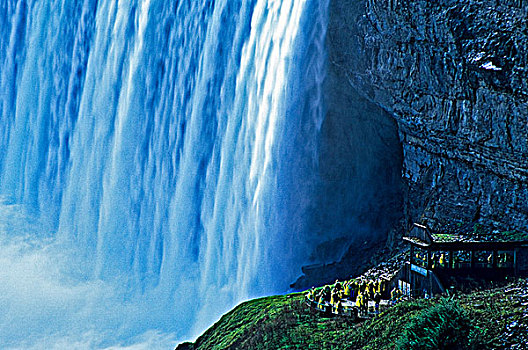 游客,观注,瀑布,尼亚加拉河,尼亚加拉瀑布,安大略省