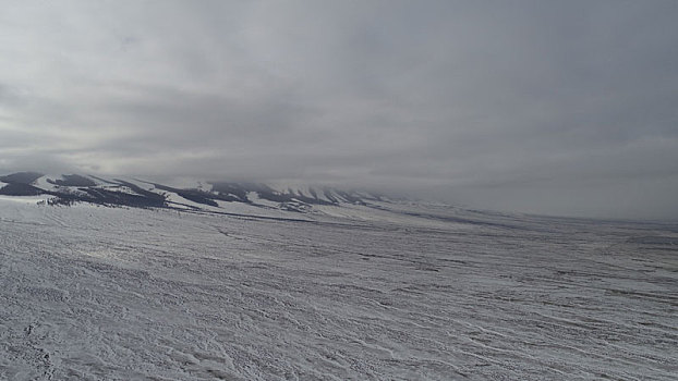 西风拂过,天山雪飘