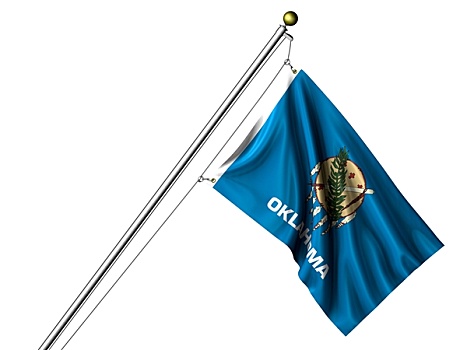 隔绝,俄克拉荷马,旗帜