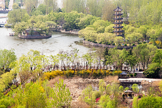 莒南风景区卧佛寺塔楼