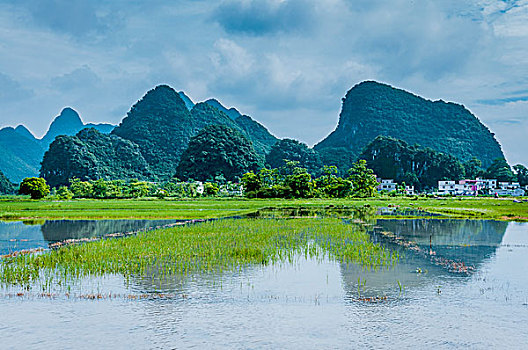 桂林梦幻田园风光