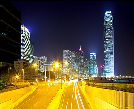 香港,城市,道路