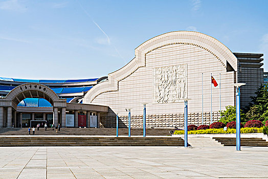 青岛博物馆建筑风光