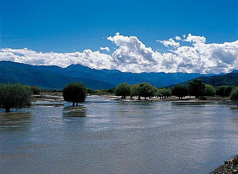 西藏拉萨市拉萨河