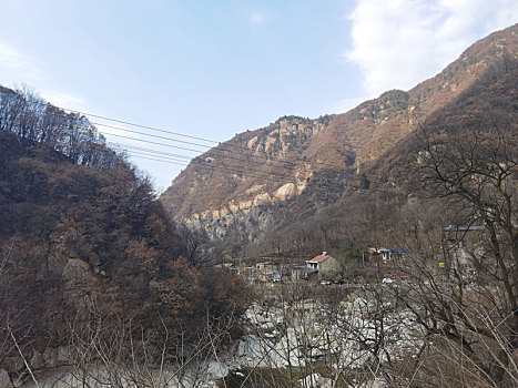 秦岭山脉,秦岭山,秦岭风光,秦岭,自然风光,自然景观,渭源秋色,渭水源头