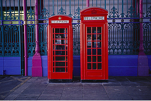 电话亭,伦敦,英格兰