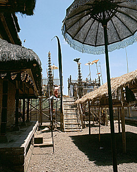 起点,布撒基寺,庙宇,巴厘岛,印度教,爪哇