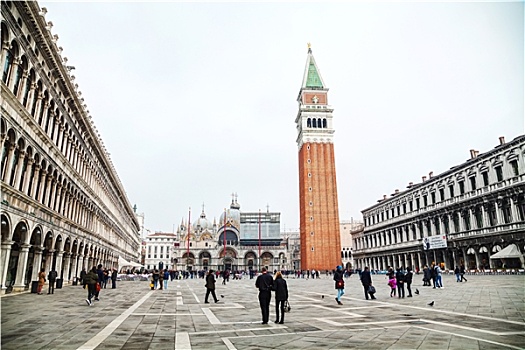 圣马科,广场,旅游,威尼斯