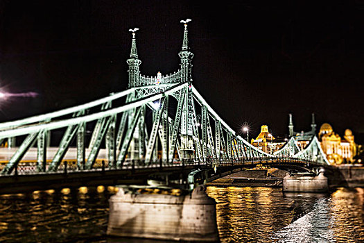 自由,桥,布达佩斯,匈牙利
