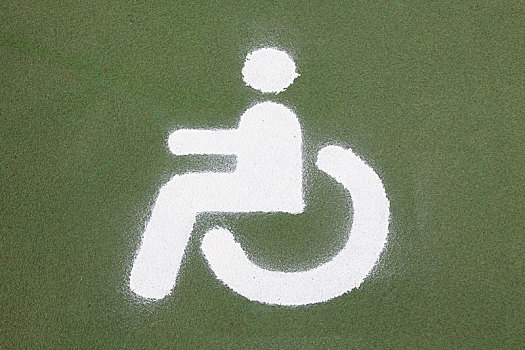 残疾人,轮椅车,标志